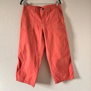 Royal Robins Outdoor Travel Cropped Wide Leg Pants Women Size 8